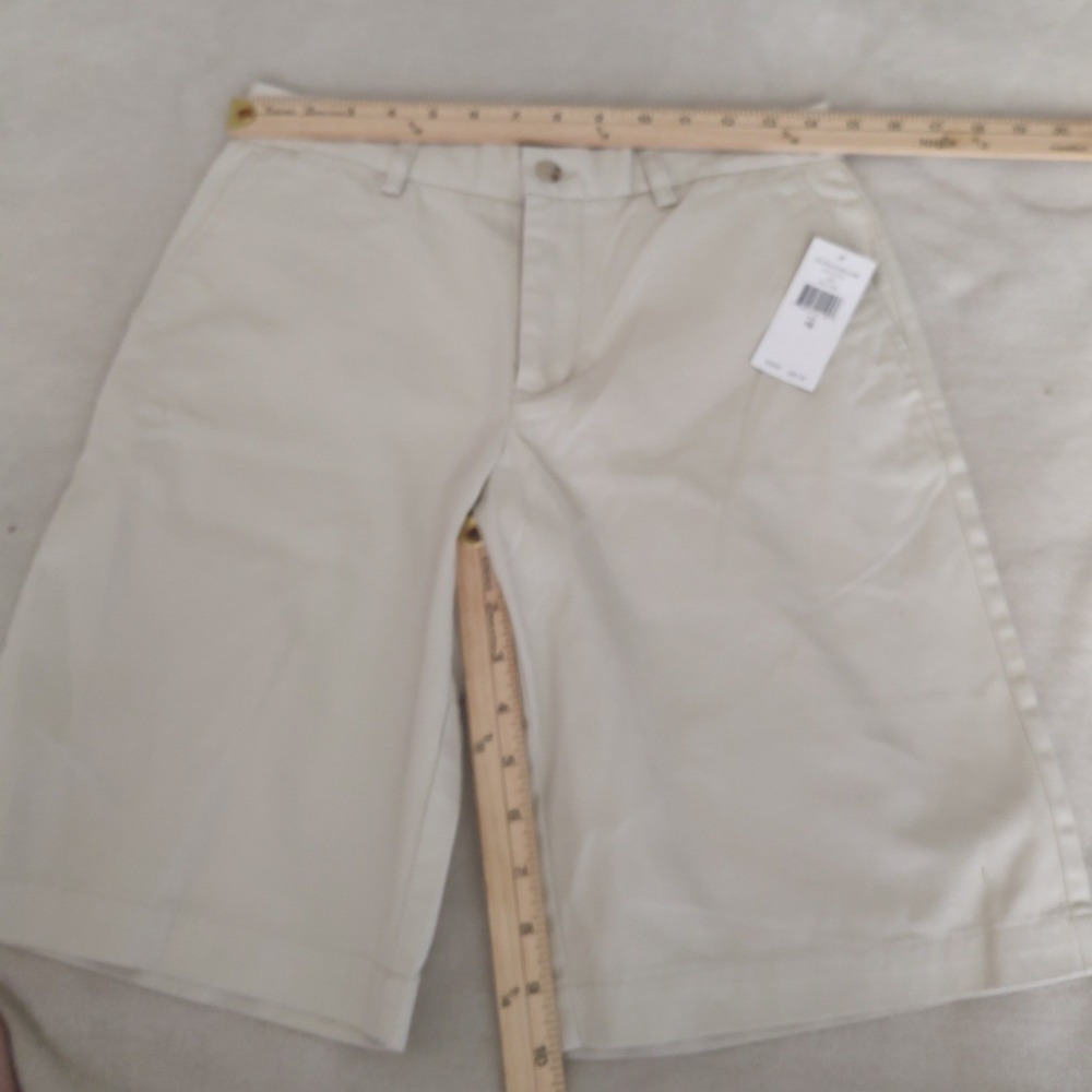 Ralph Lauren Chino Shorts Men's 30 Beige NEW Stretch Khaki Flat Front